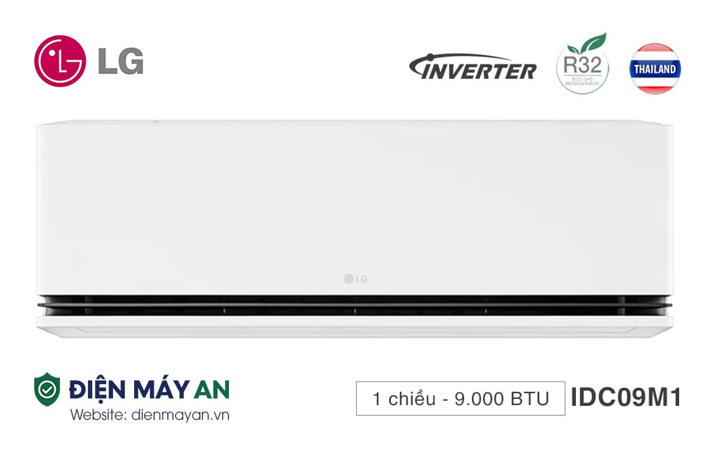 Điều Hòa LG Inverter AI Air 9000 BTU 1 Chiều IDC09M1