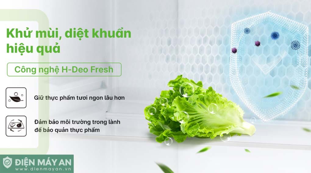 Tủ lạnh Aqua Inverter 469 lít Multi Door AQR-M536XA(GB)