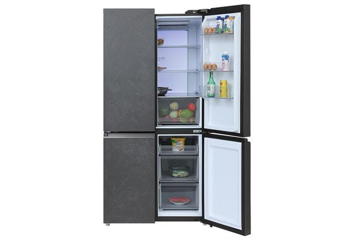 Tủ lạnh Aqua Inverter 660 lít Multi Door AQR-M727XA(GS)U1