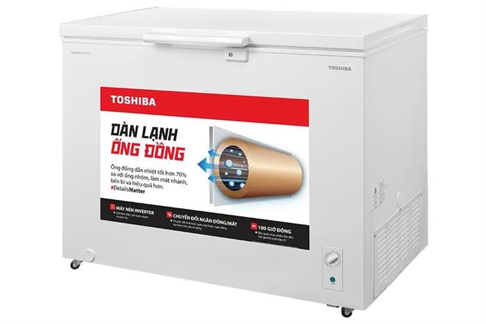 Tủ đông Toshiba Inverter 293 lít GR-RC390CM-PMV(01)