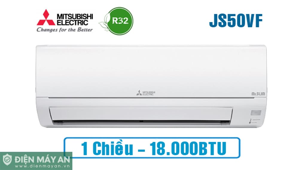Điều hòa Mitsubishi Electric 18000 BTU 1 chiều MS-JS50VF