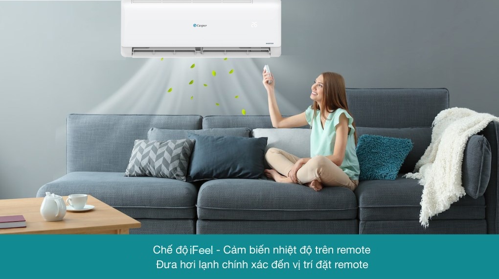 Điều Hòa Casper Inverter 24000 BTU 1 Chiều TC-24IS36