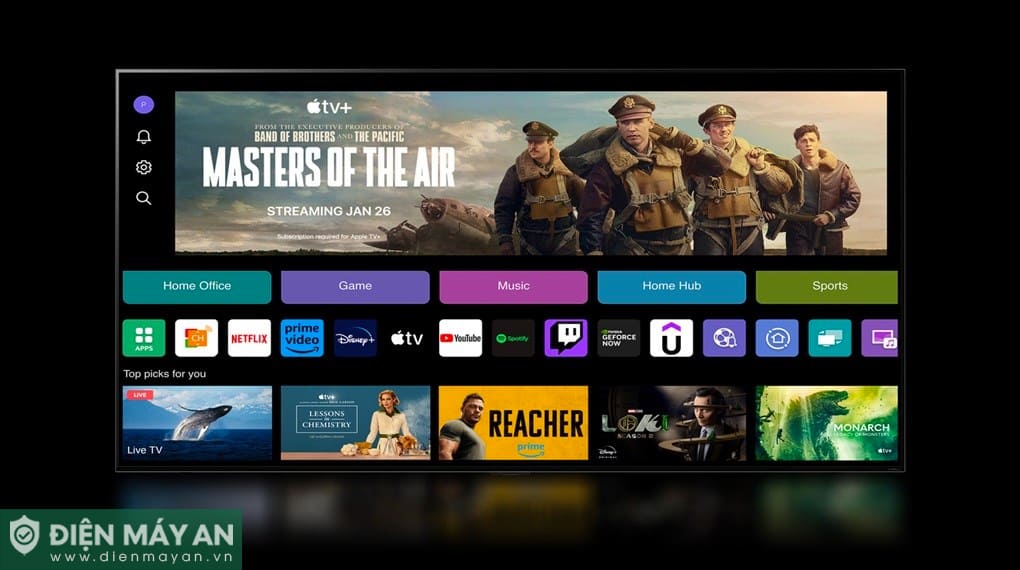 Smart Tivi LG 4K 65 Inch 65UT8050PSB 