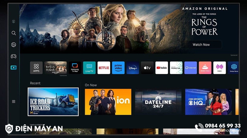Smart Tivi QLED 4K 43 Inch Samsung QA43Q63C