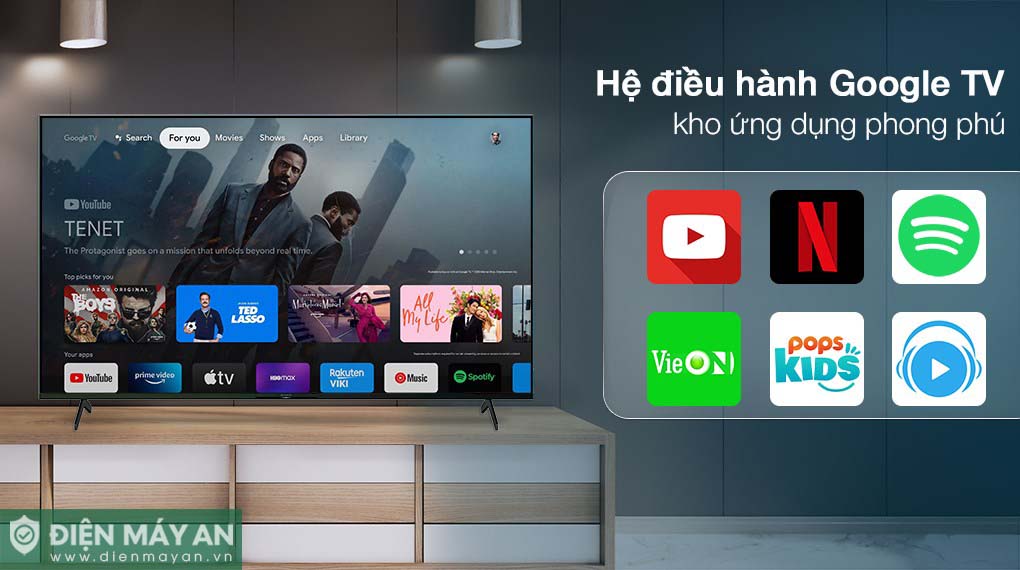 Google Tivi Sony 4K 50 Inch KD-50X75K