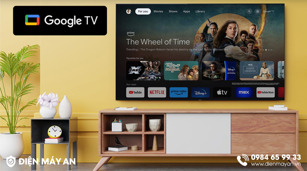 Google Tivi Sony 4K 55 Inch K-55S30