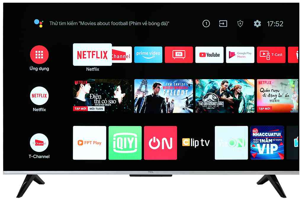 Google Tivi TCL 4K 43 Inch 43P737