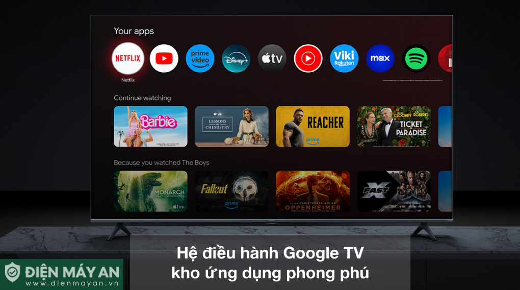 Google TV Xiaomi 4K 75 Inch Smart Display S Mini LED 2025 L75MA-SPLEA - Bản Quốc Tế