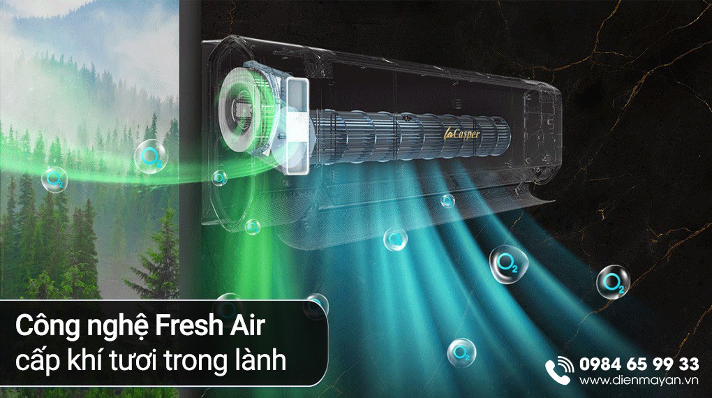 Điều Hòa LaCasper Inverter 9000 BTU 2 Chiều XH-09IF35