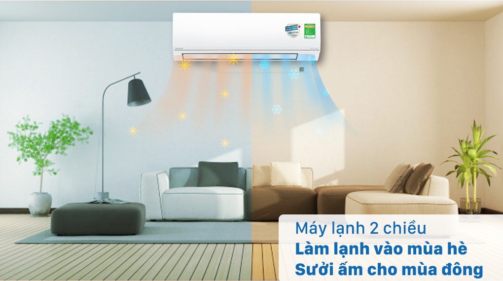 Điều Hòa Daikin Inverter 18000 BTU 2 Chiều FTXV50QVMV