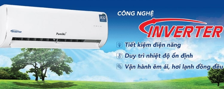 Điều Hòa Funiki Inverter 9000 BTU 2 Chiều HIH09TMU