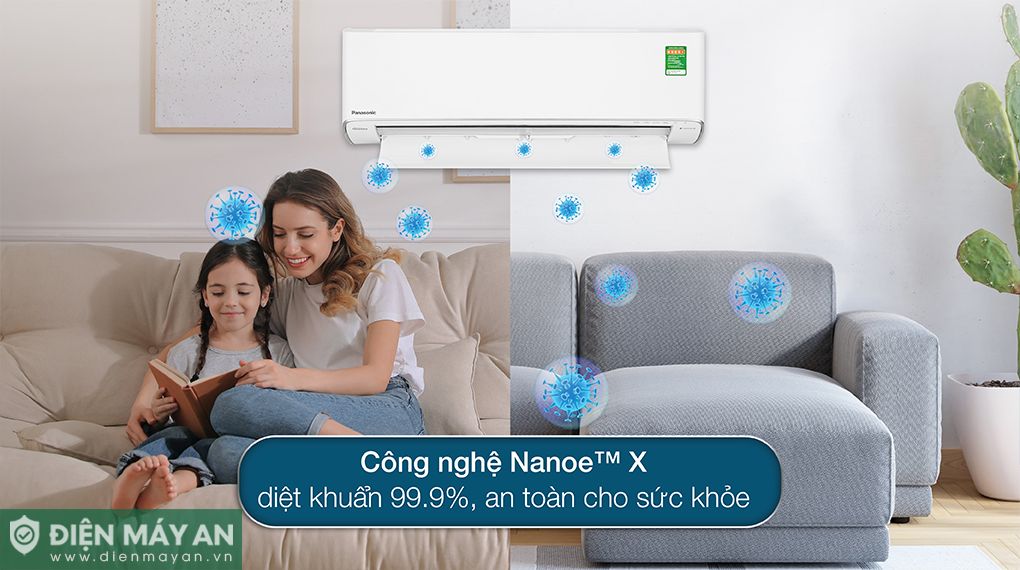 Điều Hòa Panasonic 1 Chiều Inverter 24000BTU CU/CS-U24ZKH-8