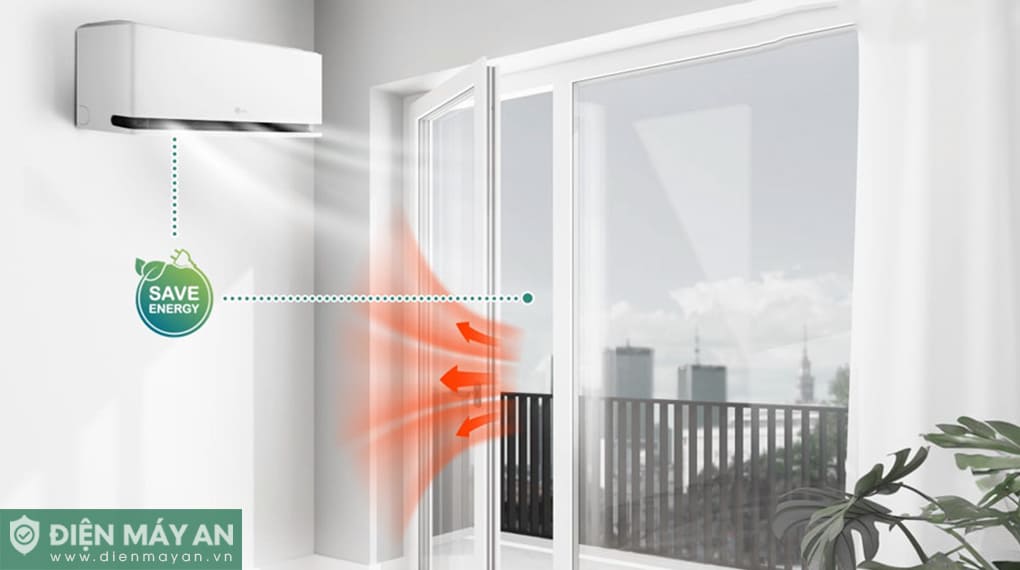 Điều Hòa LG Inverter 9000 BTU 1 Chiều IDC09M1 - Model 2025