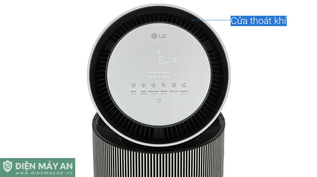 Máy Lọc Không Khí LG PuriCare 360 Alpha Double AS10GDBY0.ABAE 72W