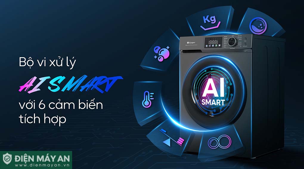 Máy Giặt Casper Inverter ProWash 10.5 Kg WF-D105VGR1