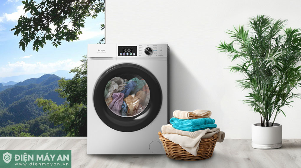 Máy Giặt Casper Inverter ProWash 8 Kg WF-D8VWR1