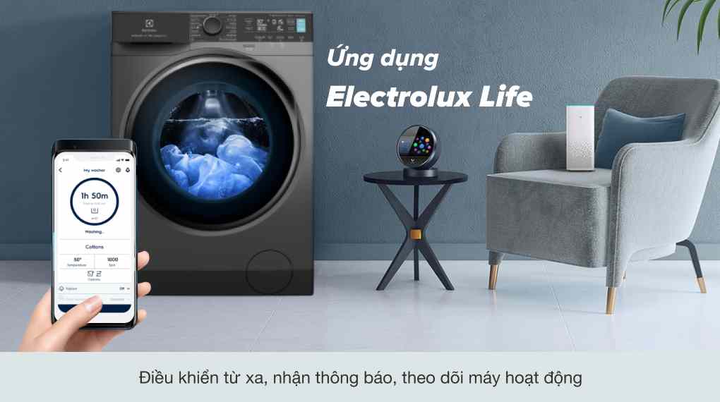 Máy Giặt Cửa Trước Electrolux Inverter 11 Kg EWF1141R9SB
