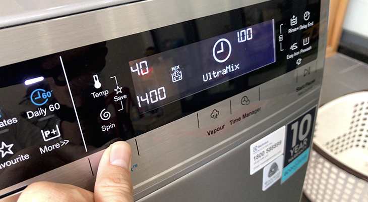 Máy Giặt Sấy Electrolux Inverter 10 Kg Sấy 7 Kg EWW1024P5WB