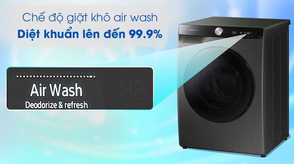 Máy Giặt Sấy Samsung AI Inverter 11kg Sấy 7kg WD11T734DBX/SV