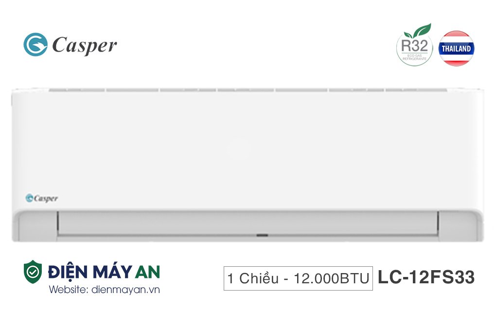 Điều Hòa Casper 12000 BTU 1 Chiều LC-12FS33 Giá Tốt