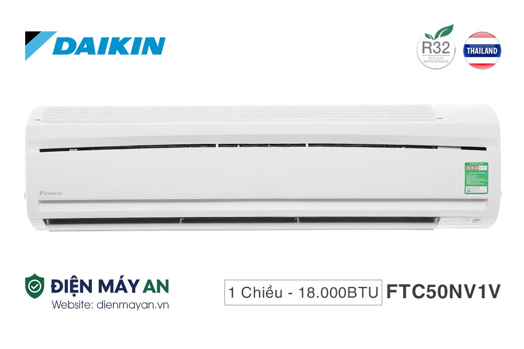 Điều Hòa Daikin 18000BTU 1 Chiều FTC50NV1V