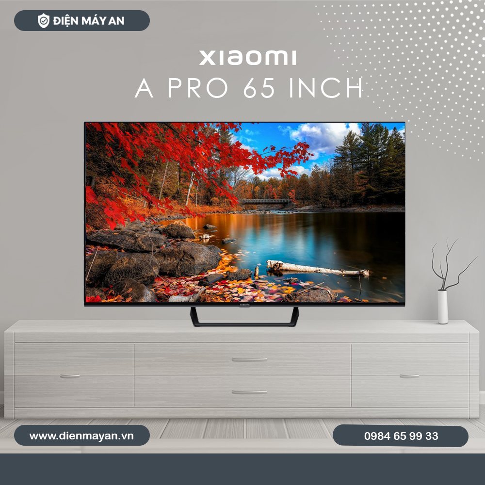 Google Tivi Xiaomi 4K A Pro 65 Inch L65M8-A2SEA - Bản Quốc Tế