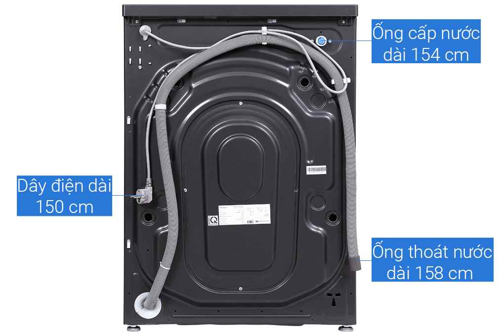 Máy Giặt Casper Inverter 8.5 Kg WF-85I140BGB