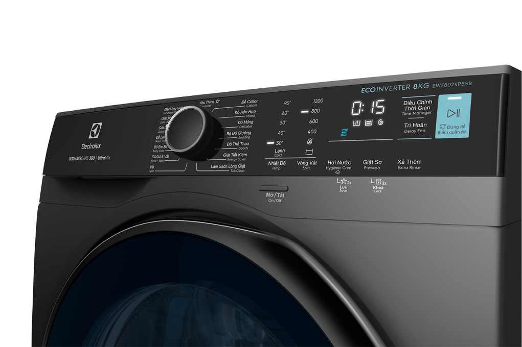 Máy Giặt Electrolux UltimateCare 500 Inverter 9 Kg EWF9024P5SB