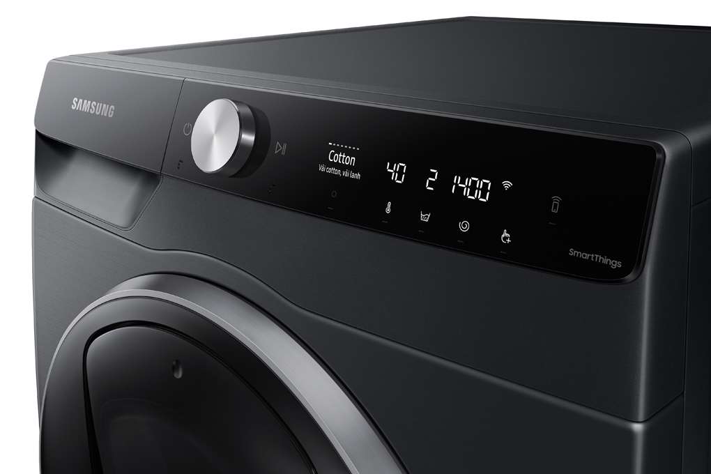 Máy Giặt Cửa Ngang Samsung AI AddWash Inverter 12kg WW12TP94DSB/SV
