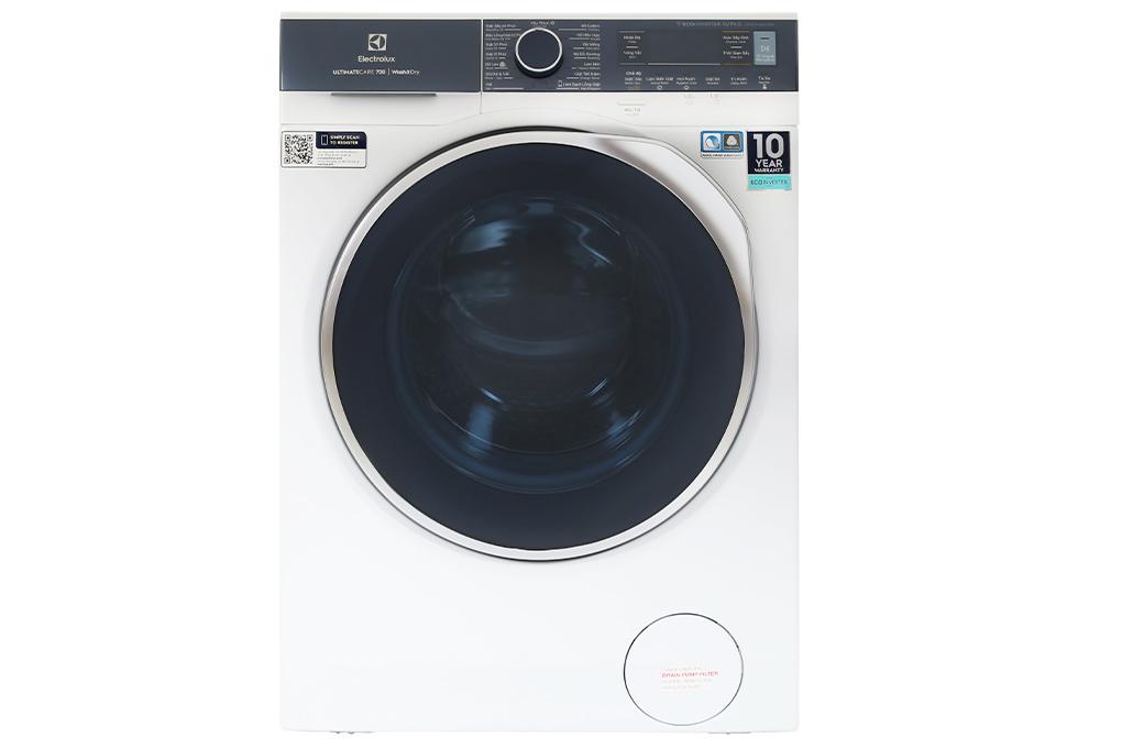 Máy Giặt Sấy Electrolux Inverter 11 Kg Sấy 7 Kg EWW1142Q7WB