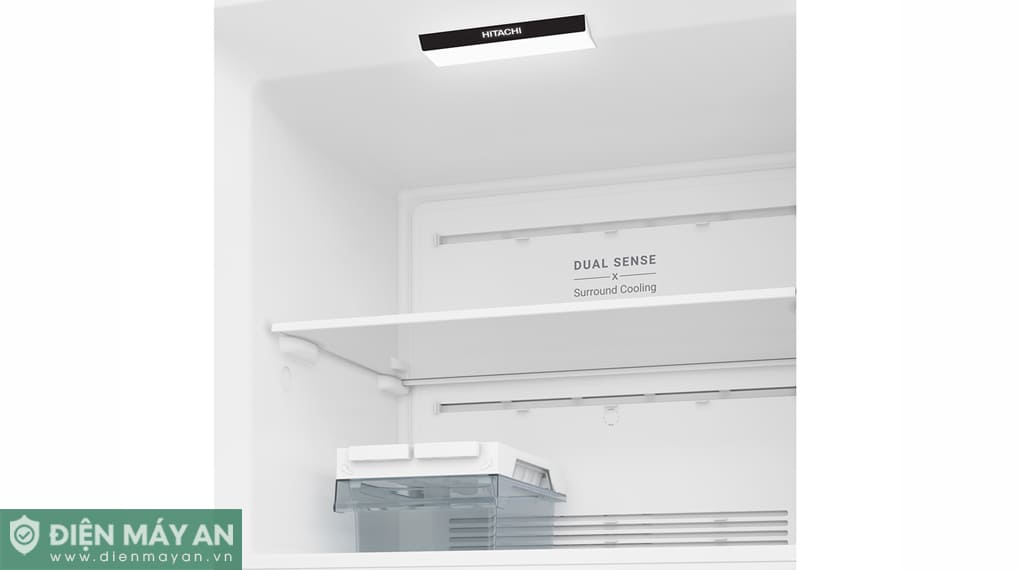 Tủ Lạnh Hitachi Inverter 409 Lít HRTN6443SAGBKVN 