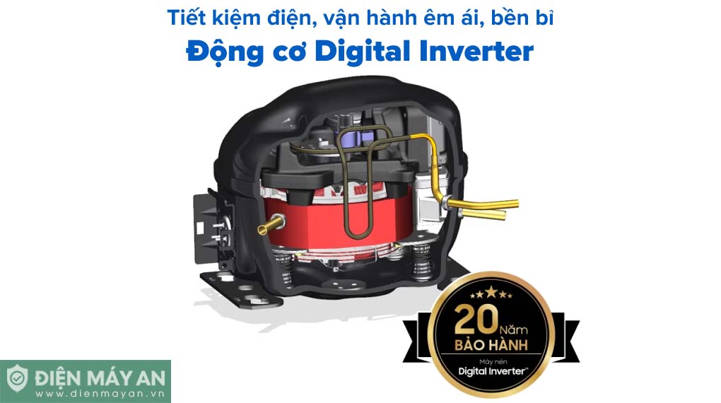 Tủ Lạnh Samsung Inverter 382 Lít Bespoke RT38CB6784C3SV