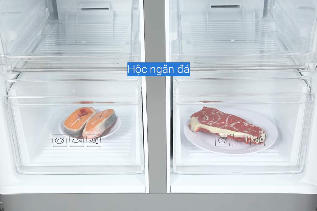 Tủ Lạnh Multi Door Samsung Inverter 488 Lít RF48A4000B4/SV