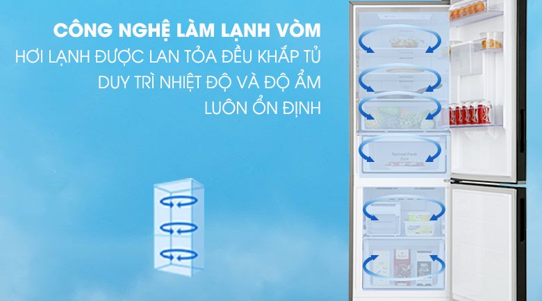 Tủ Lạnh Samsung Inverter 307 Lít RB30N4170BU/SV