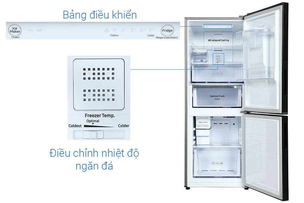 Tủ Lạnh Samsung Inverter 307 Lít RB30N4190BU/SV