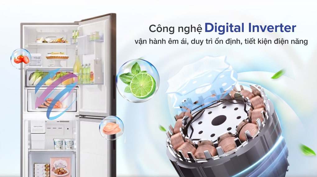 Tủ Lạnh Samsung Inverter 310 Lít RB30N4010BU/SV