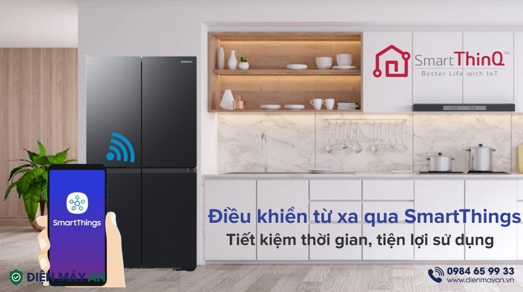 Tủ Lạnh Samsung Inverter 648 Lít Multi Door RF59C766FB1/SV