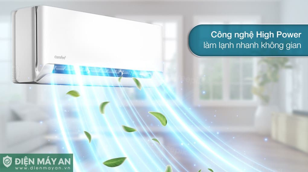 Điều Hoà Comfee Inverter 12.000BTU 1 Chiều CFS-13VCB1
