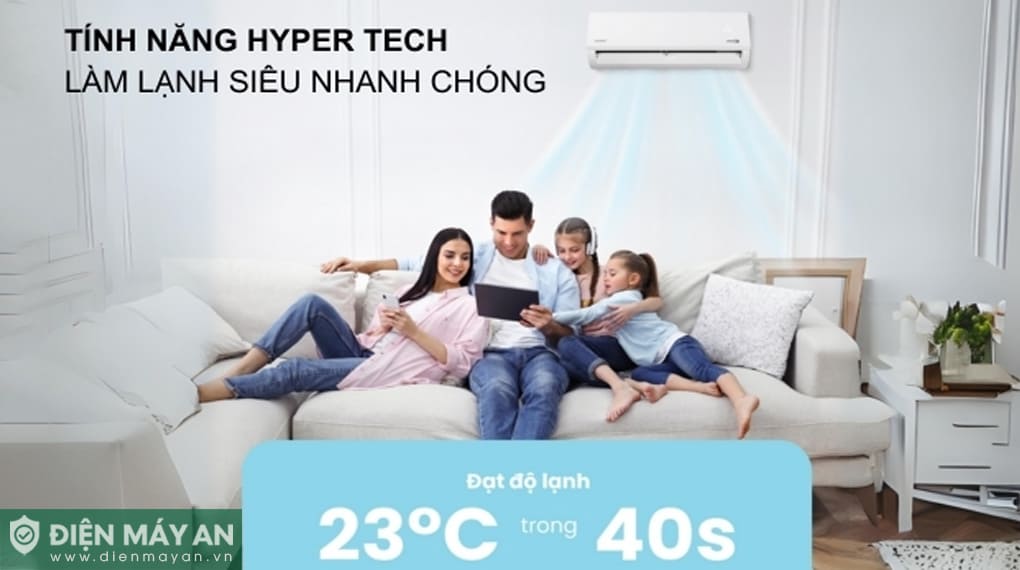 Điều Hoà Comfee Inverter 9000 BTU 1 Chiều CFS-10VAFF-V