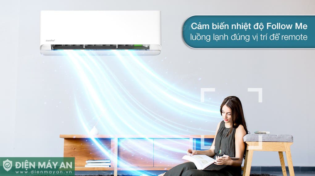 Điều Hoà Comfee Inverter 9.000 BTU 1 Chiều CFS-10VCB1