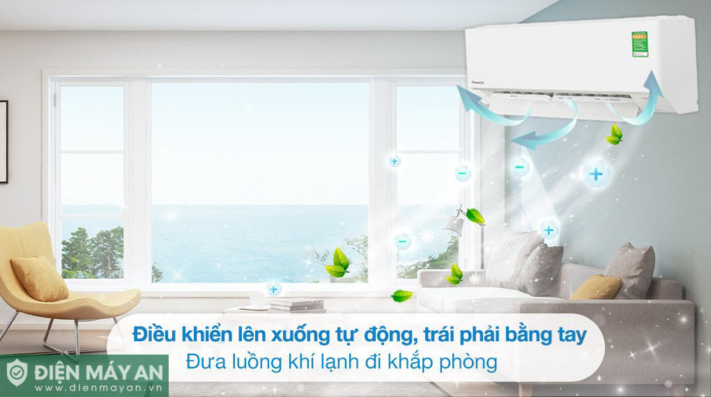 Điều Hoà Panasonic Inverter 12000 BTU 2 Chiều CU/CS-YZ12AKH-8