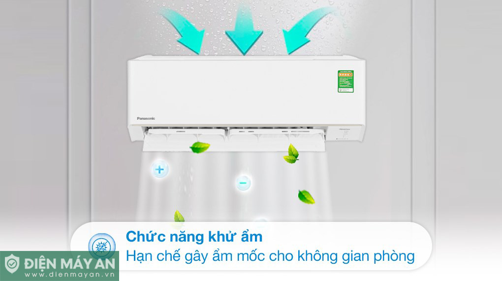 Điều Hoà Panasonic Inverter 12000 BTU 2 Chiều CU/CS-YZ12AKH-8