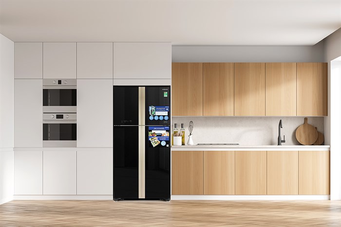 Tủ Lạnh Multi Door Hitachi Inverter 509 Lít R-FW650PGV8 GBK