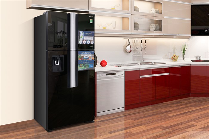 Tủ Lạnh Multi Door Hitachi Inverter 540 Lít R-FW690PGV7X GBK