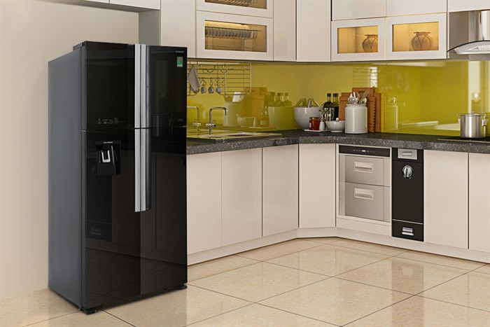 Tủ Lạnh Multi Door Hitachi Inverter 540 Lít R-FW690PGV7 GBK