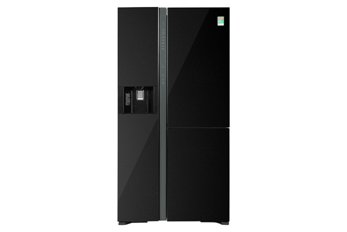 Tủ Lạnh Hitachi Inverter 569 Lít Side By Side R-MX800GVGV0 GBK