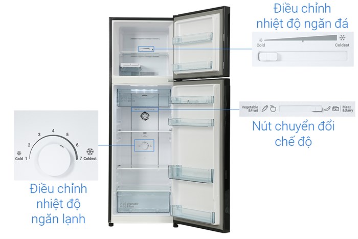 Tủ Lạnh Hitachi Inverter 260 Lít HRTN5275MFUVN&nbsp;