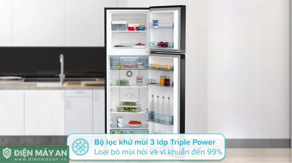 Tủ Lạnh Hitachi Inverter 260 Lít HRTN5275MFUVN 