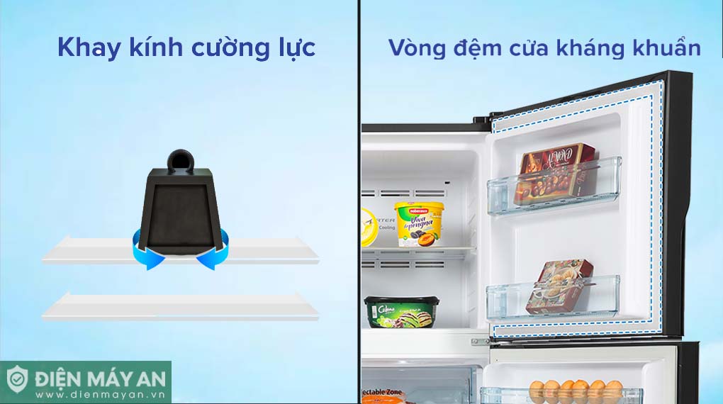 Tủ Lạnh Hitachi Inverter 366 Lít R-FVX480PGV9 MIR