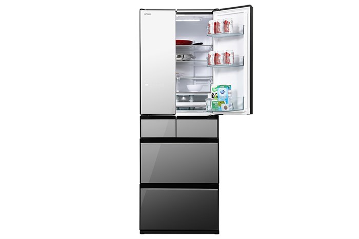 Tủ Lạnh Hitachi Inverter 540 Lít Multidoor R-HW540RV X